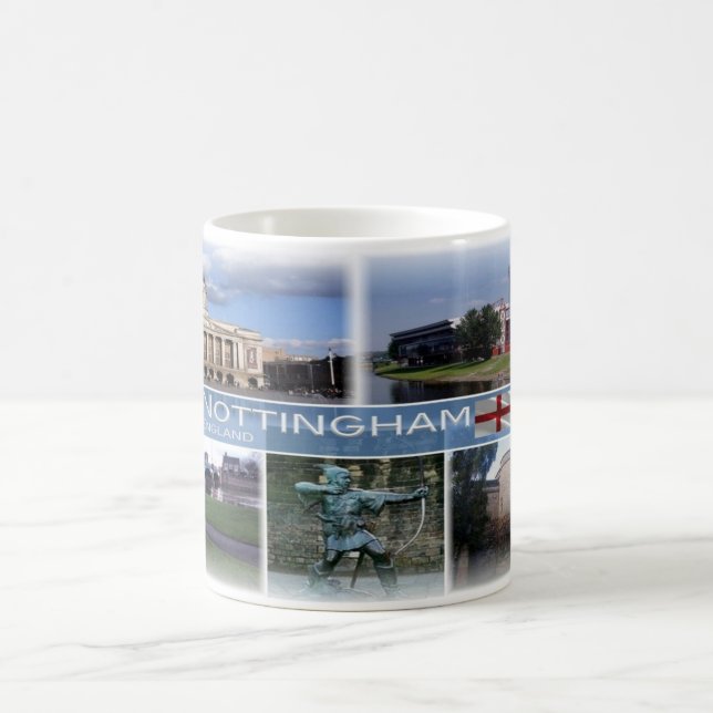 Caneca De Café GB Inglaterra - Nottingham - (Centro)