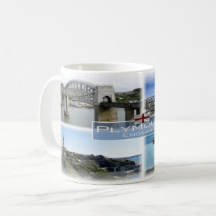 Caneca De Café GB Inglaterra - Plymouth Devon -