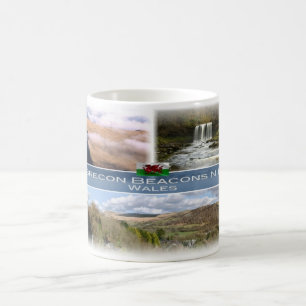 Caneca De Café GB Wales - The Brecon Beacons National Park -