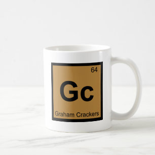 Caneca De Café Gc - mesa periódica da química dos biscoitos de