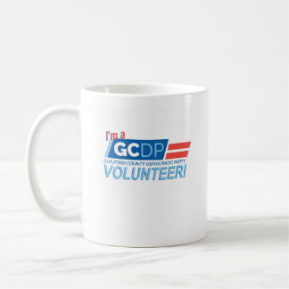 Caneca De Café GC - voluntário do logotipo