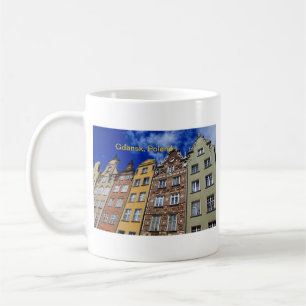 Caneca De Café Gdansk pitoresco, Polônia