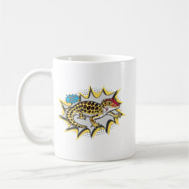 Caneca De Café Gecko Style Leopard Gecko