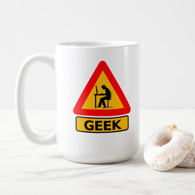 Caneca De Café Geek (Com Donut)
