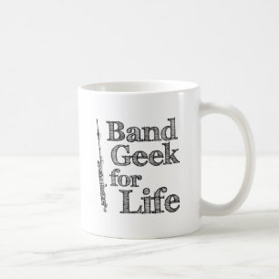 Caneca De Café Geek de flautim da banda