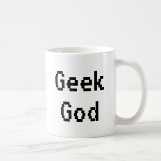 Caneca De Café Geek Deus Engraçado Humor STEM Science Technology 
