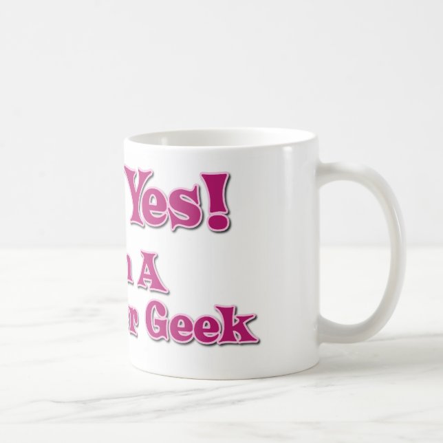 Caneca De Café Geek do computador (Direita)