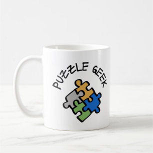 Caneca De Café Geek quebra-cabeça