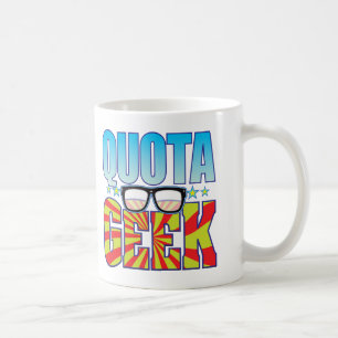 Caneca De Café Geek v4 da quota