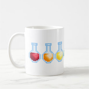 Caneca de café Geeky da garrafa da poção