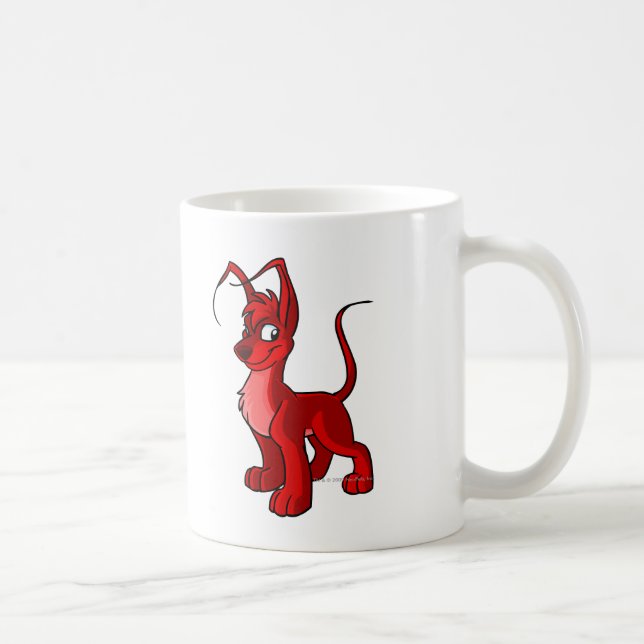 Caneca De Café Gelert vermelho orgulhoso (Direita)