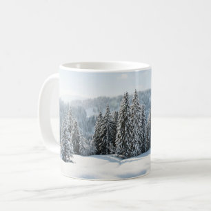Caneca De Café Gelo e neve Allgäu Bavaria Alemanha