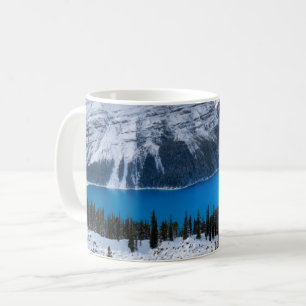 Caneca De Café Gelo e neve   Peyto Lake, Rockies canadianos