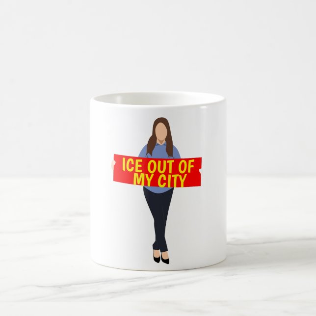 Caneca de Café Gelo Fora da Minha Cidade  (Centro)