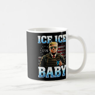 Caneca De Café Gelo Vintage Por Funny Trump _3 