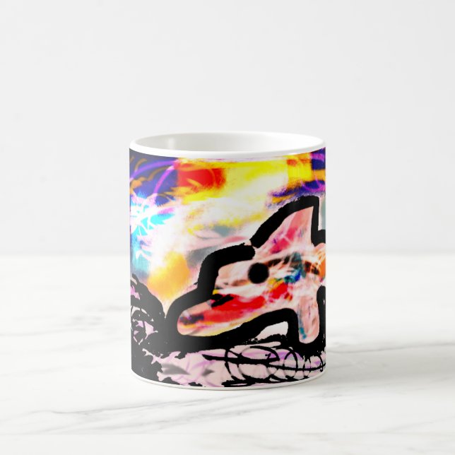 Caneca De Café Gema de golfinho (Centro)