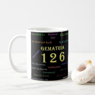 CANECA DE CAFÉ GEMATRIA 126 MUG