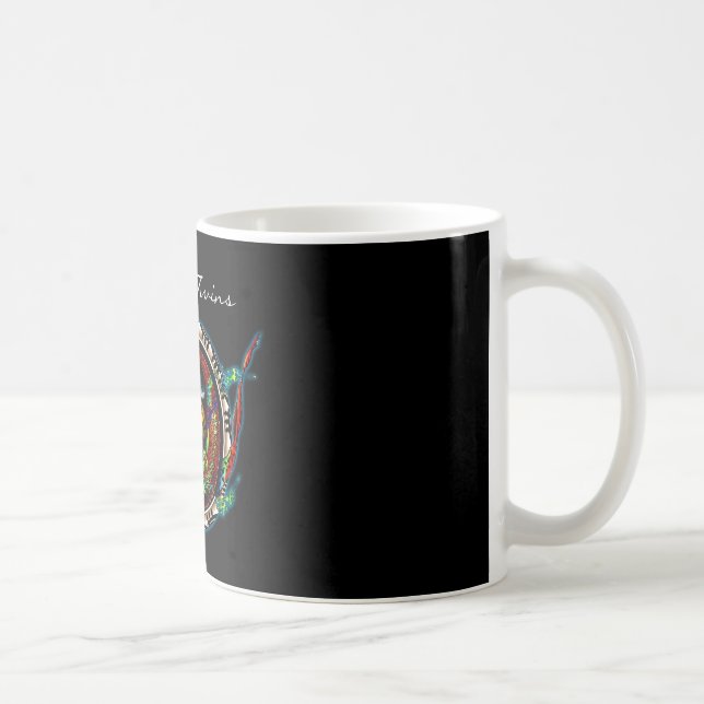 Caneca De Café Gêmeas Dragões (Direita)