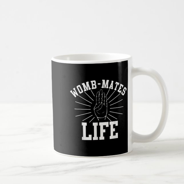 Caneca De Café gêmeos, companheiros de mulher bebê Irmão (Direita)