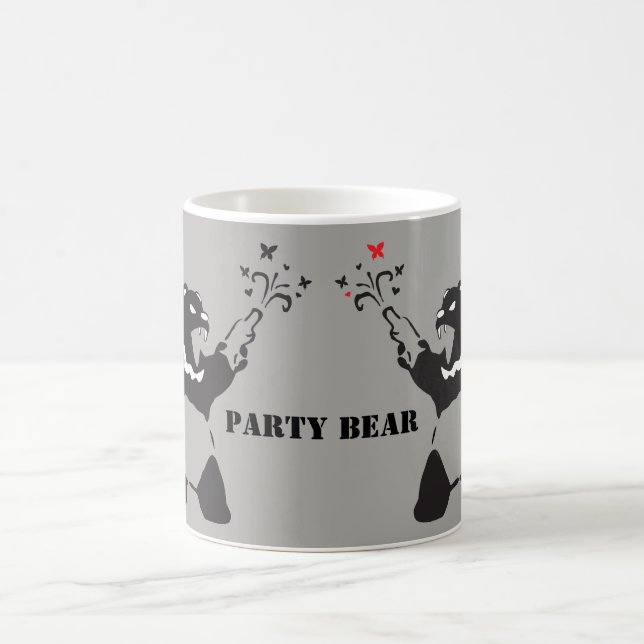Caneca De Café Gêmeos do Urso do Partido (Centro)