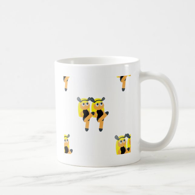 Caneca De Café gêmeos emoji (Direita)