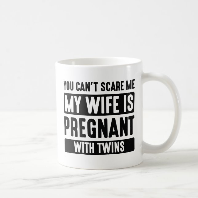 Caneca De Café Gêmeos Me Assustam (Direita)