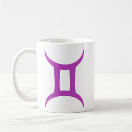 Caneca De Café Gemini em Roxo