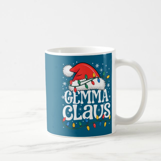 Caneca De Café Gemma Claus Funny Xmas Christmas Grandma Holiday S (Direita)