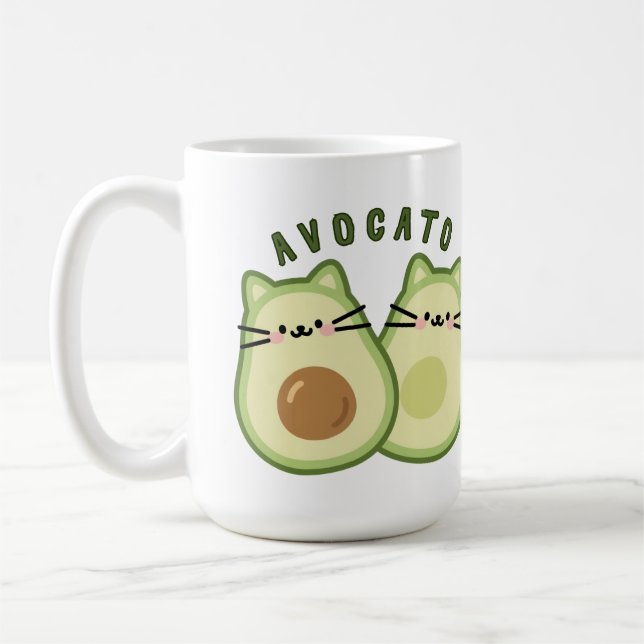 Caneca De Café Gemup de Gato de Kawaii (Esquerda)