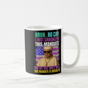 Caneca De Café Gen A Slang Trump Como Igreja Vaticano Papa Repúbl
