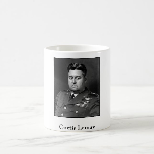 Caneca De Café General Curtis Lemay da força aérea (Centro)