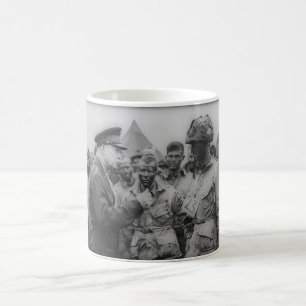 Caneca De Café General Dwight D. Eisenhower com paramilitares
