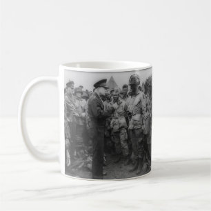 Caneca De Café General Dwight D. Eisenhower com paramilitares