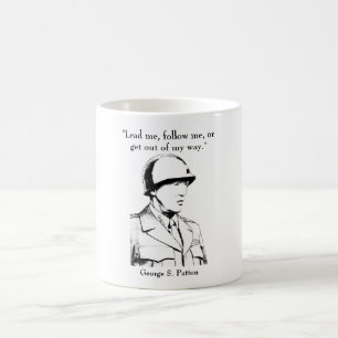 Caneca De Café General Patton e citações