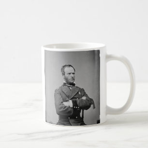 Caneca De Café General William Tecumseh Sherman do exército de