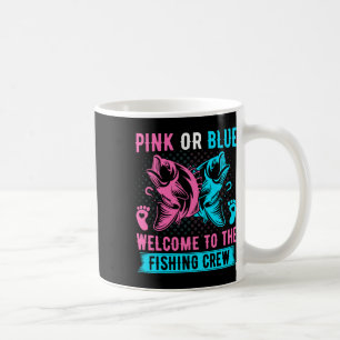 Caneca De Café Gênero Revelação Pesca Rosa Ou Azul Bem-Vindo Ao P