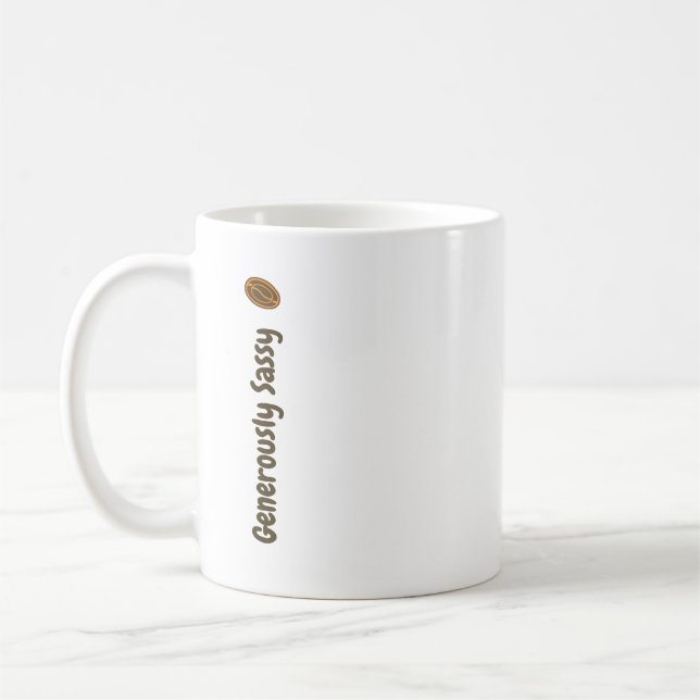 Caneca De Café Generosamente Sassy c/ Escritores Romancistas Grão (Esquerda)