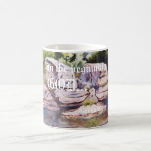 Caneca De Café Gênesis 1:1 Mug
