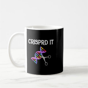 Caneca De Café Geneticista Crispr Rock Paper
