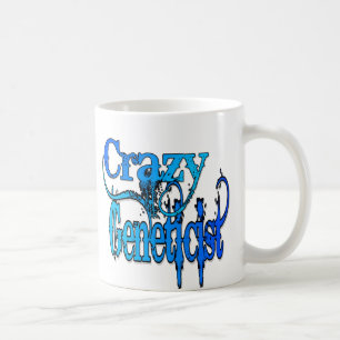 Caneca De Café Geneticista Louco