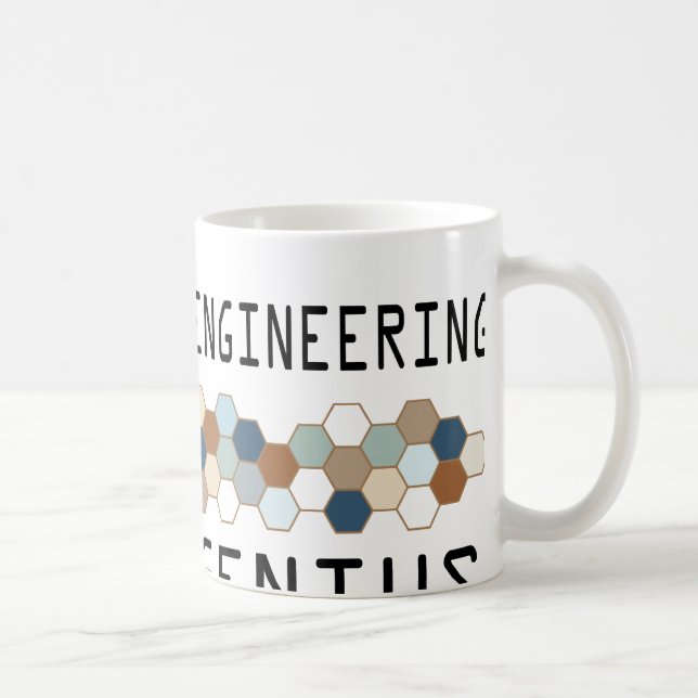 Caneca De Café Gênio da engenharia elétrica (Direita)