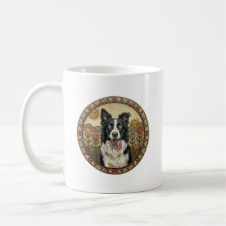 Caneca De Café Genius on a Break Edition: Naive Art Border Collie