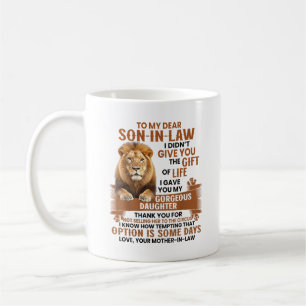 Caneca De Café Genro Eu Te Dei Minha Filha Linda