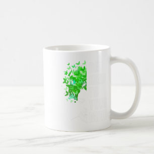 Caneca De Café Gentil Para a Sua Mente Mês de Conscientização sob
