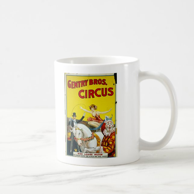 Caneca De Café Gentry Bros. Circo (Direita)