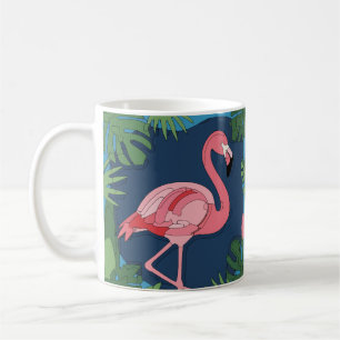 Caneca De Café Geo Flamingo