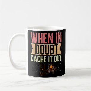 Caneca De Café Geocaching Geocache Funny Geocacher Geocacher Sayi