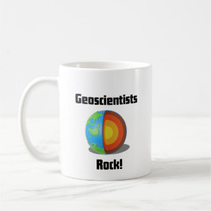 Caneca De Café Geocientistas Rock