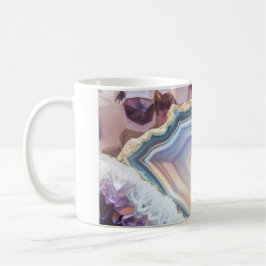 Caneca De Café Geode Crystal | Crystal Photo Color Morph Mug