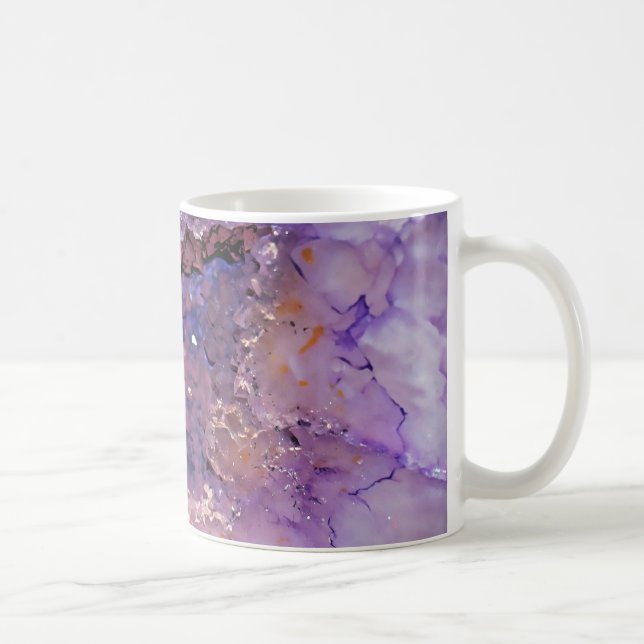 Caneca De Café Geodo Ametist de Falln (Direita)